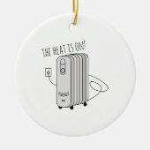 Hitze ist eingeschaltet keramikornament (Vorne)