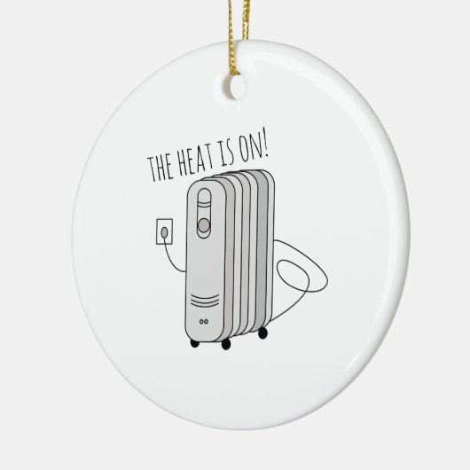 Hitze ist eingeschaltet keramikornament (Links)