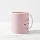 Hitze jetzt in Blitzen Zweifarbige Tasse (VorderseiteRechts)