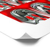 Hitze Poster (Ecke)
