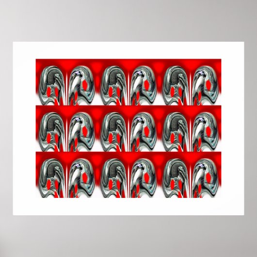 Hitze Poster (Vorne)