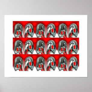 Hitze Poster