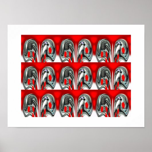 Hitze Poster (Vorne)