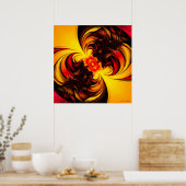 Hitze Poster (Küche)