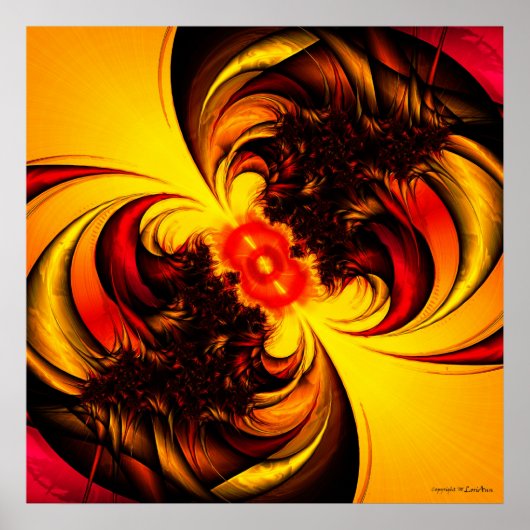 Hitze Poster (Vorne)