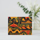 Hitze. Postkarte (Stehend Vorderseite)