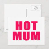 Hitze Postkarte (Vorne/Hinten)