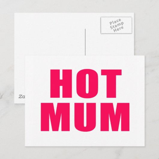 Hitze Postkarte (Vorne/Hinten)