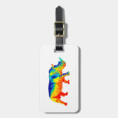 Hitze Sensored Gepäckanhänger (Vorderseite vertikal)