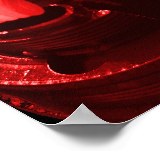 Hitze sie auf poster (Ecke)