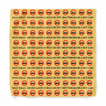 Hitze tötet die Erinnerung Sicherheit Bandanna Ges