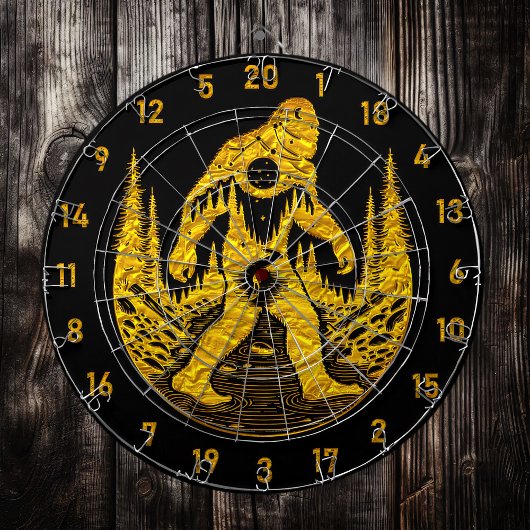 Hitze von Bullseyes und Bigfoot Dreams Dartscheibe
