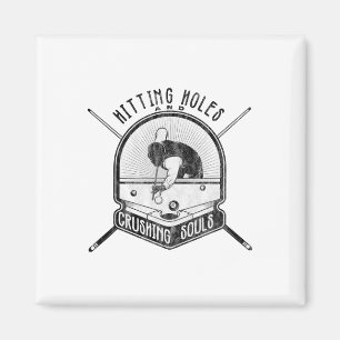 Hitze von Holen und zerdrückende Soles Funny Billi Magnet