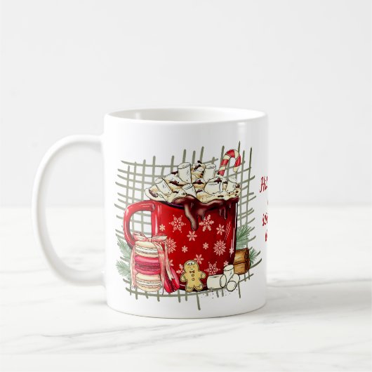 Hitzebefall Kaffeetasse (Links)