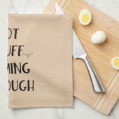 Hitzegefühl durch sonnigen Erntedank Geschirrtuch (Viertel Falte)