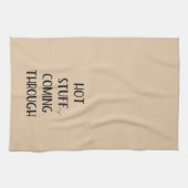 Hitzegefühl durch sonnigen Erntedank Geschirrtuch (Horizontal)