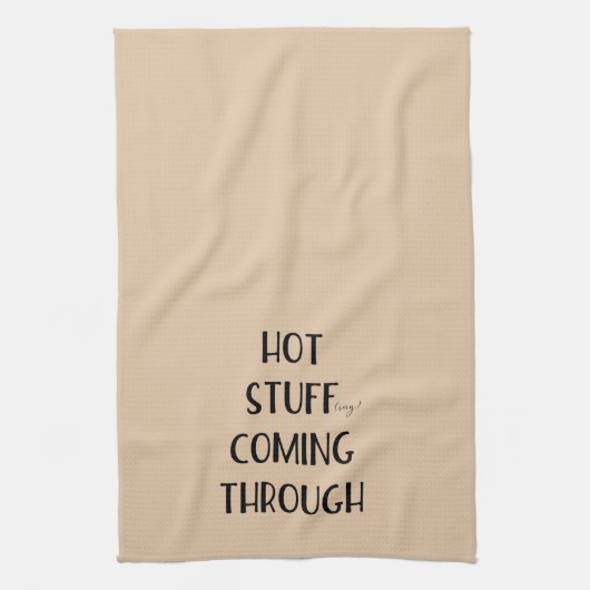 Hitzegefühl durch sonnigen Erntedank Geschirrtuch (Vertikal)