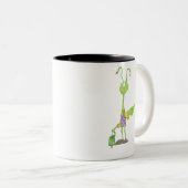 Hitzewallung Zweifarbige Tasse (VorderseiteRechts)