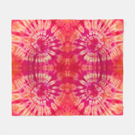 Hitzewallungen, akzentuierte Gefärbte Krawatte Fee Fleecedecke (Vorderseite (Horizontal))