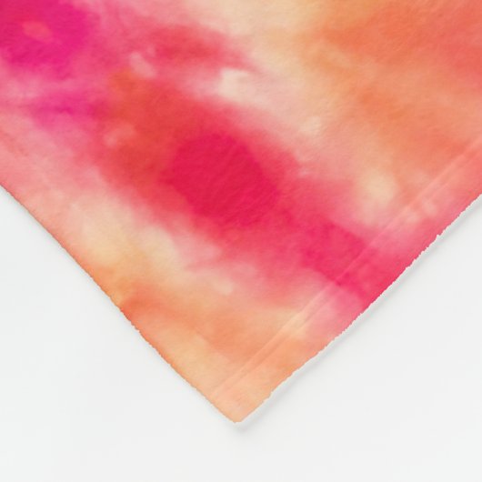 Hitzewallungen, akzentuierte Gefärbte Krawatte Fee Fleecedecke (Ecke)