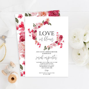 Hitzewallungen Blumendusche Einladung