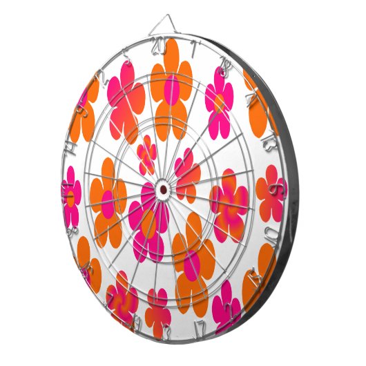 Hitzewallungen Dartscheibe (Vorderseite rechts)