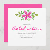 Hitzewallungen Einladung (Vorne/Hinten)