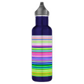 Hitzewallungen Neonstreifen Edelstahlflasche (Rechts)