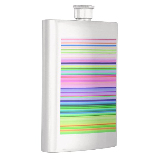 Hitzewallungen Neonstreifen Flachmann (Rechts)