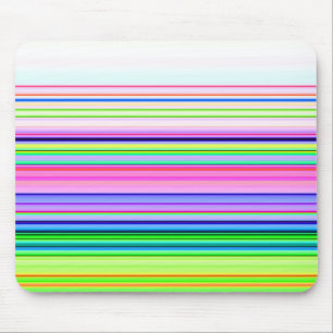 Hitzewallungen Neonstreifen Mousepad