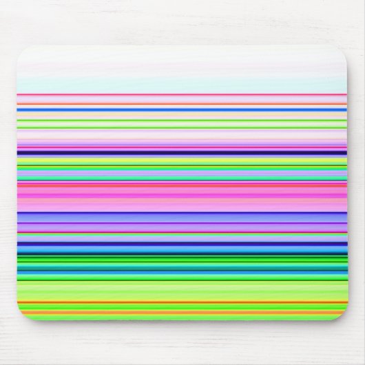 Hitzewallungen Neonstreifen Mousepad (Vorne)
