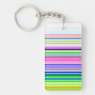 Hitzewallungen Neonstreifen Schlüsselanhänger
