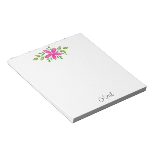 Hitzewallungen Notizblock (angewinkelt)