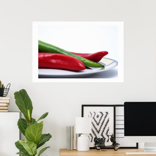 Hitzewallungen Poster (Heimbüro)