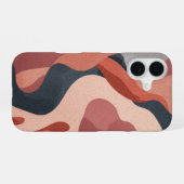 Hitzewelle iPhone 16 Hülle (Rückseite (Horizontal))