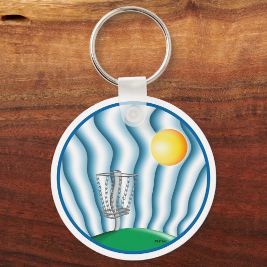 Hitzewelle Schlüsselanhänger (Vorderseite)