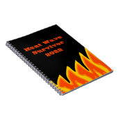 Hitzewelle Survivor 2022 Notebook Notizblock (Rechte Seite)