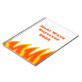 Hitzewelle Survivor 2022 Notebook Notizblock (Linke Seite)