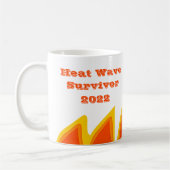 Hitzewelle Survivor 2022 Tasse (Links)