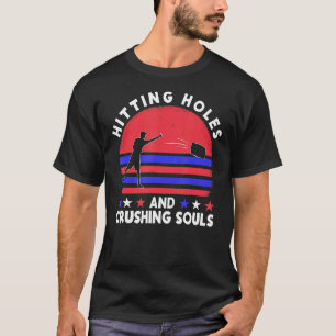 Hitzewellen und Soul-Cornhole-Team T-Shirt