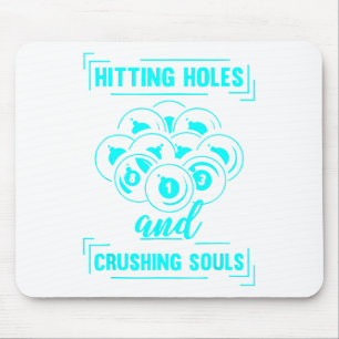 Hitzewellen und zerdrückende Soule Billard Pool Pl Mousepad
