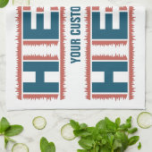 Hitzhandtuch Geschirrtuch (Gefaltet)