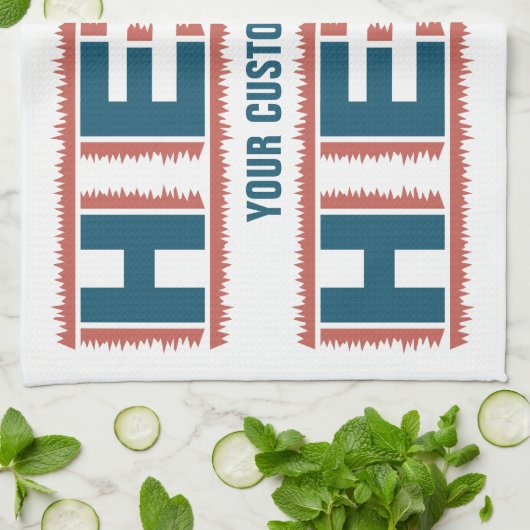 Hitzhandtuch Geschirrtuch (Gefaltet)