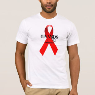 HIV/AIDS Bewusstsein T-Shirt