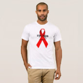 HIV/AIDS Bewusstsein T-Shirt (Vorne ganz)