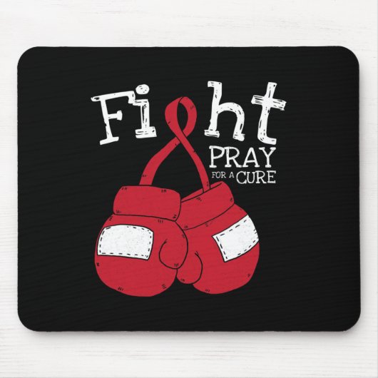 HIV Aids Gehirnaneurysm Schlaganfall Cooles Bewuss Mousepad (Vorne)