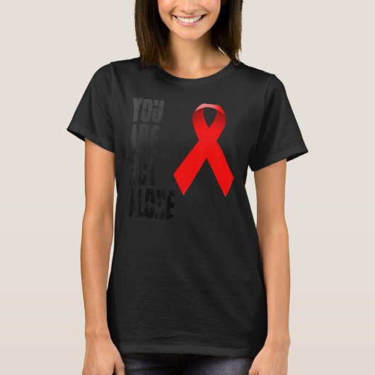 HIV-Aids-Welttag T-Shirt (Vorderseite)