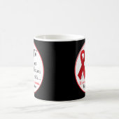 HIV-Aids-Welttagsdiagnose Kaffeetasse (Mittel)