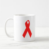 HIV BEWUSSTSEINS-/AIDS-BAND KAFFEETASSE (Links)
