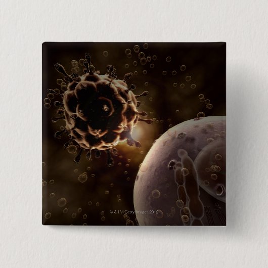 HIV BUTTON (Vorderseite)